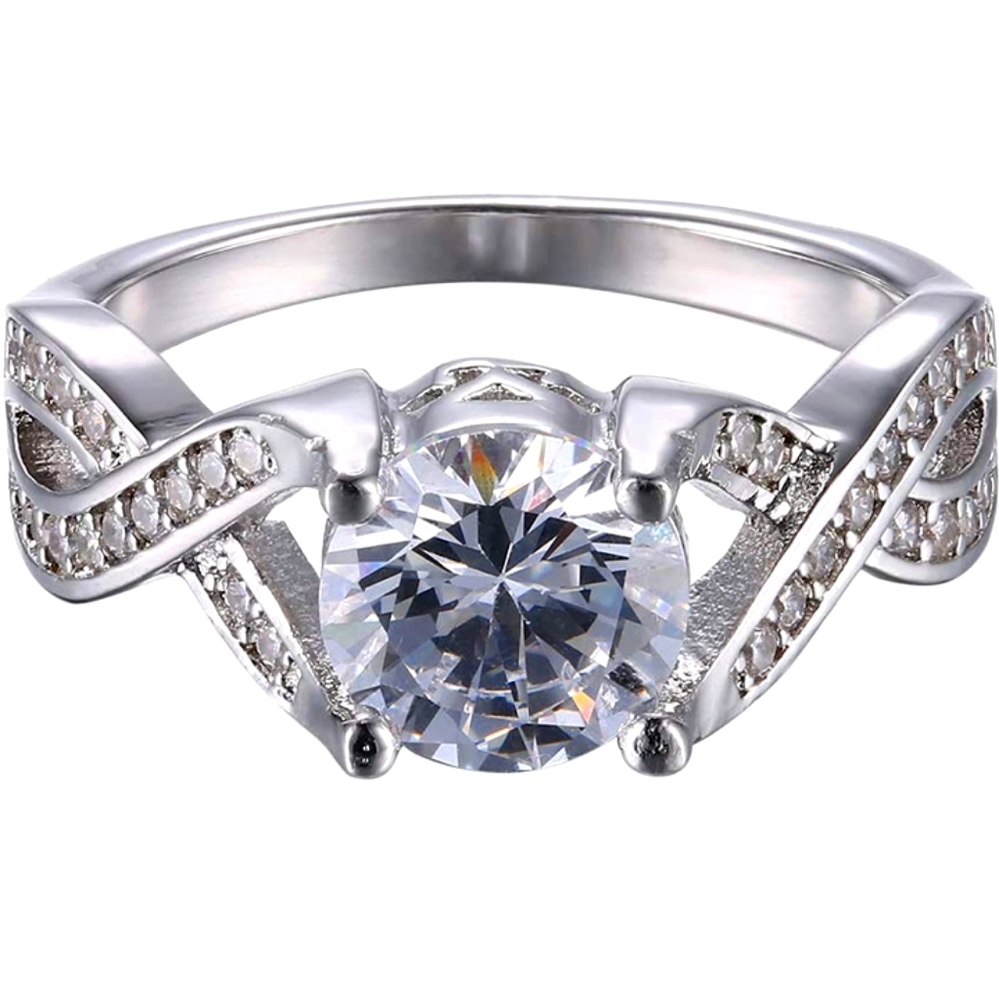 Zirconia Ring. Lady's Jewelry